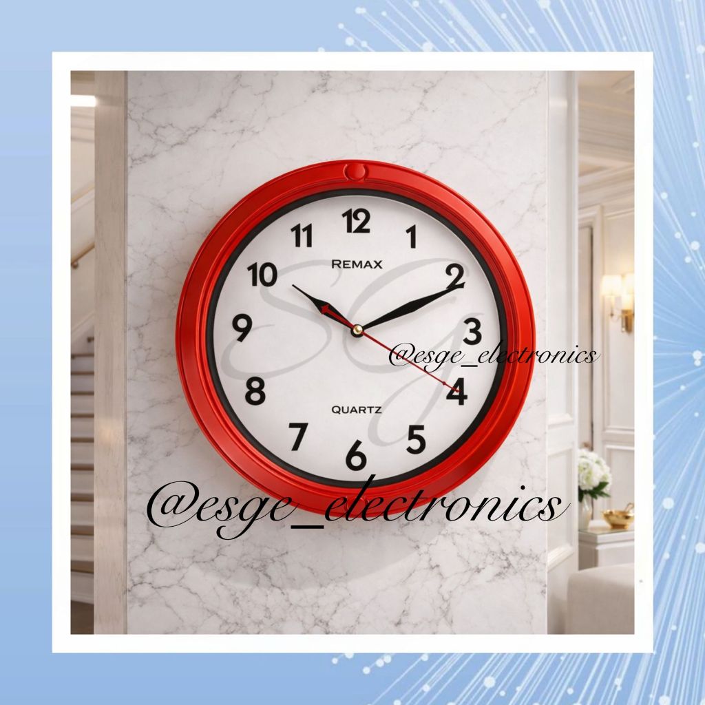 ORIGINAL JAM DINDING QUARTZ RM-310 JAM DINDING REMAX JAM DINDING MINIMALIS JAM DINDING BULAT