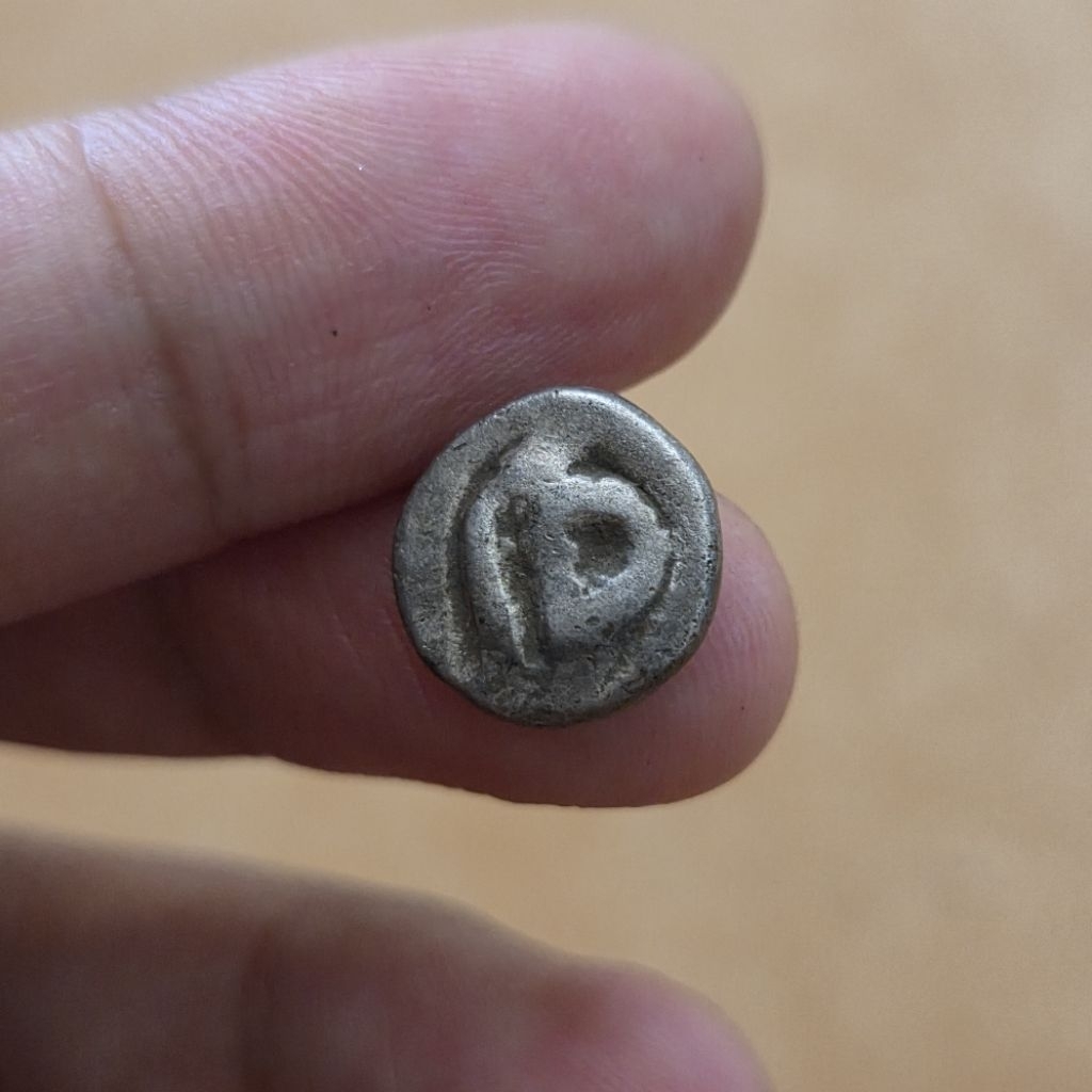 Koin Perak  Kuno Kerajaan Sriwijaya Asli