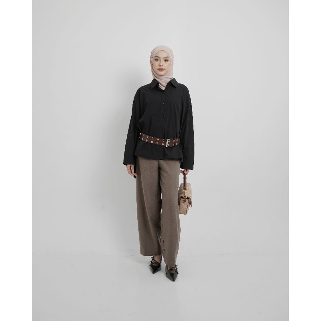 Black Oversized Shirt