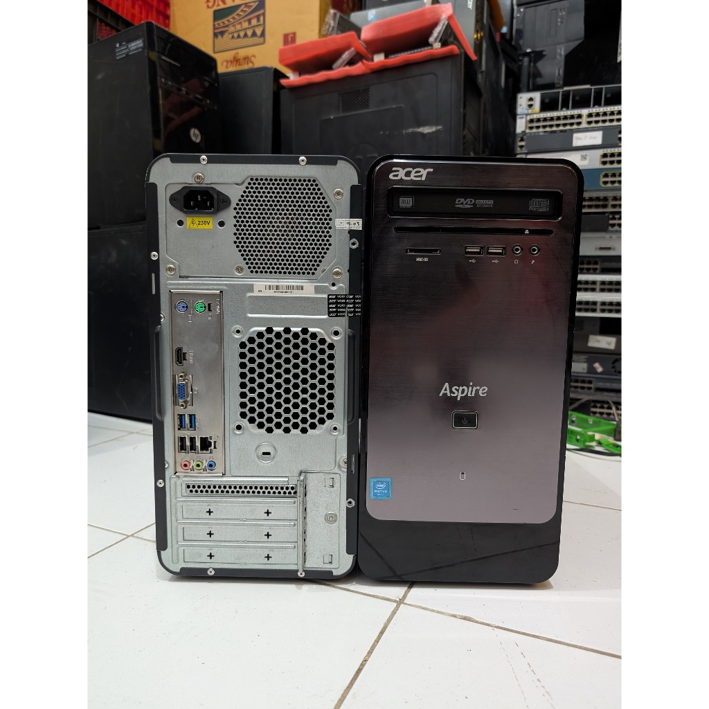 CPU ACER CORE i5 6500 (GEN 6), RAM 8GB DDR4, SSD 256GB, PC BUILTUP ACER