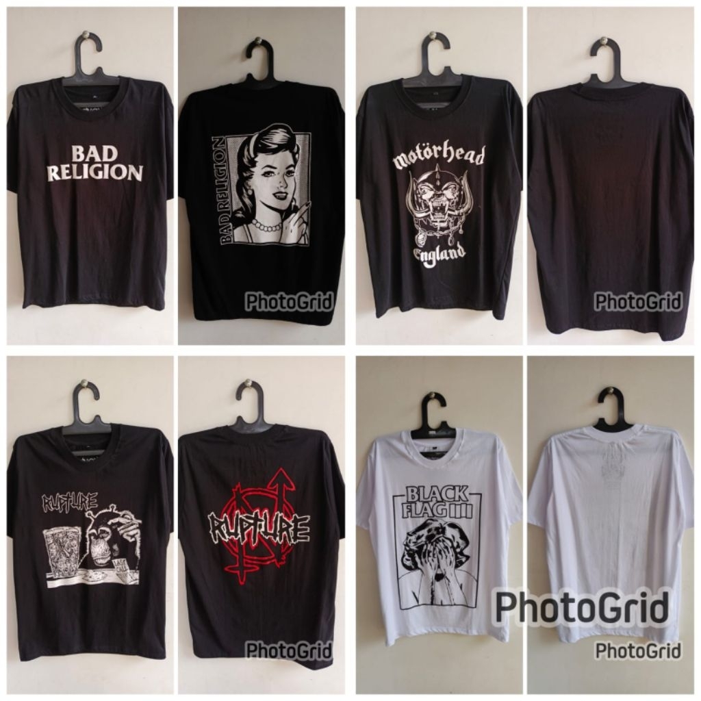 Kaos Band Punk // kaos punk