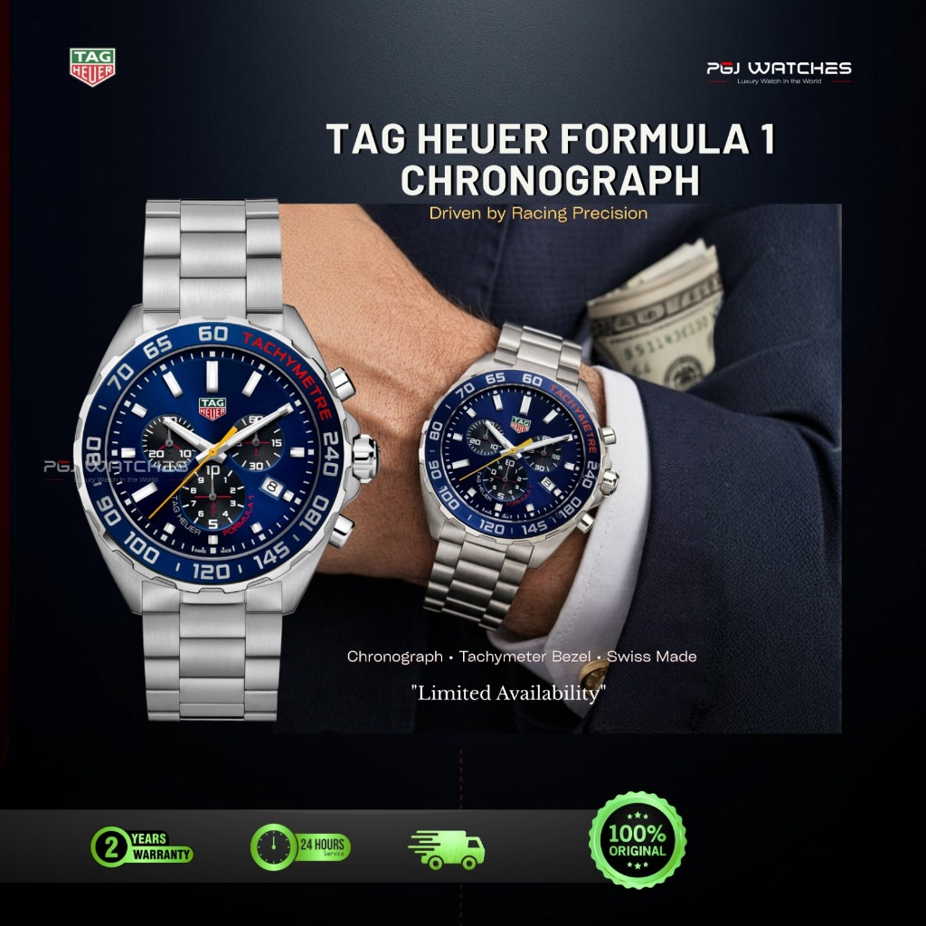 TAG HEUER Formula 1 Red Bull Racing Quartz 43mm Steel - CAZ101AK.BA0842