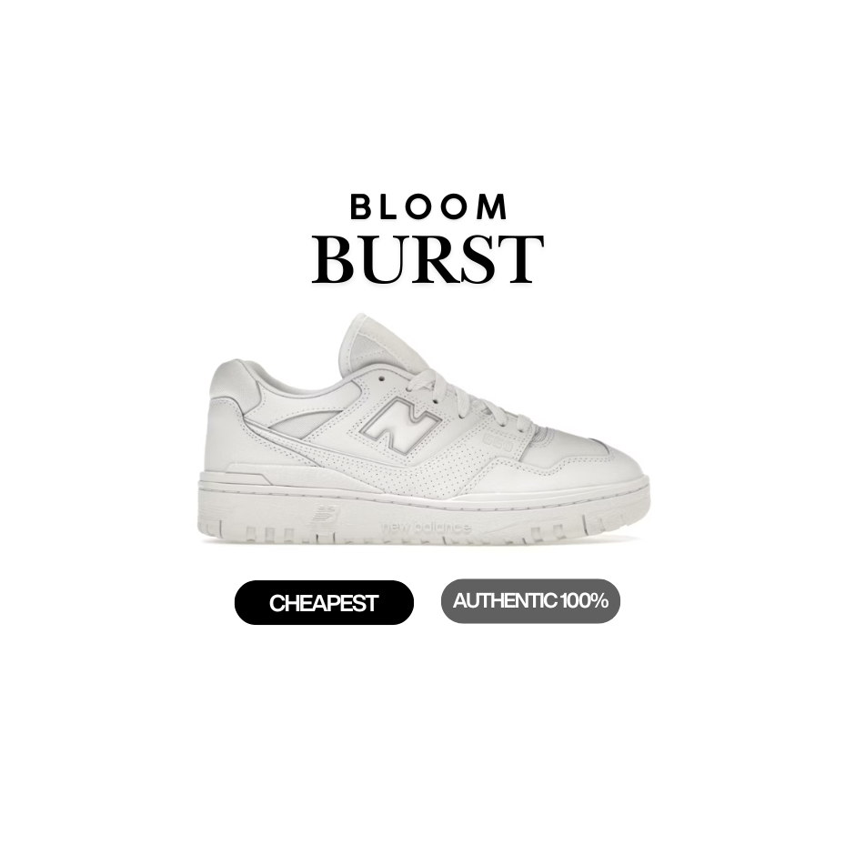 New Balance 550 Triple White