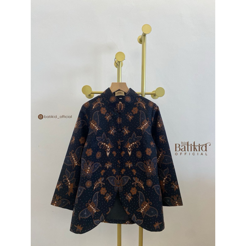 Batikid Official - top sogan wanita / blouse batik wanita / baju batik kerja