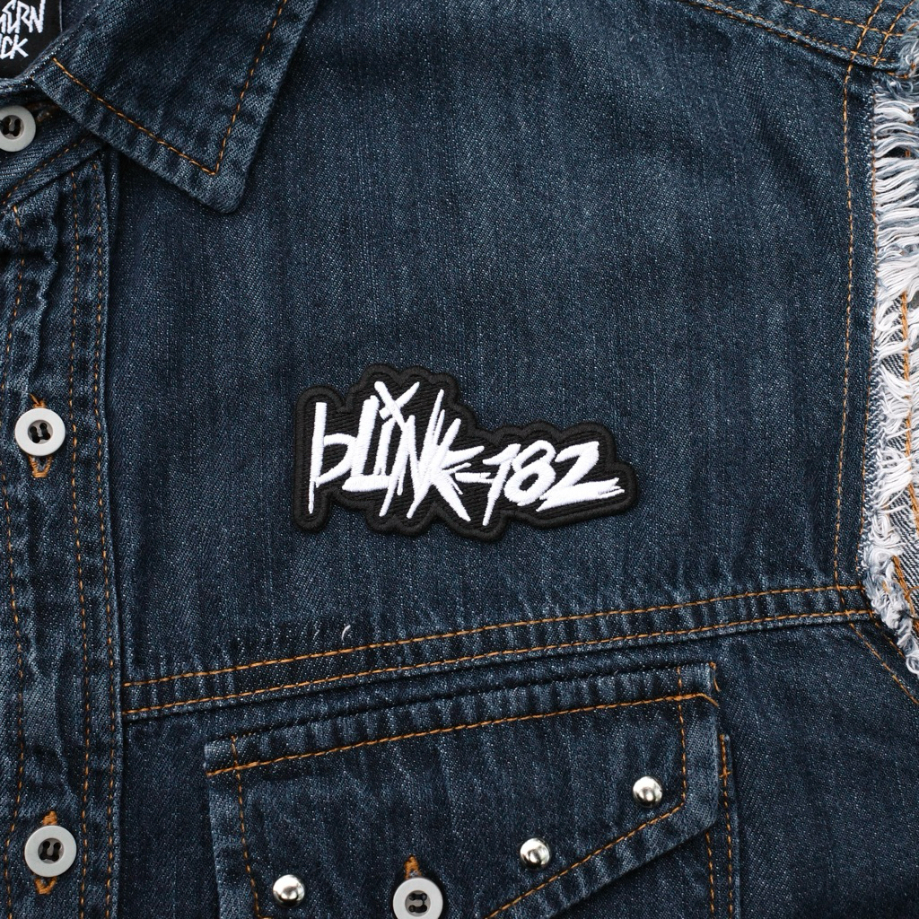 BLINK 182 'LOGO' PATCH BAND OFFICIAL