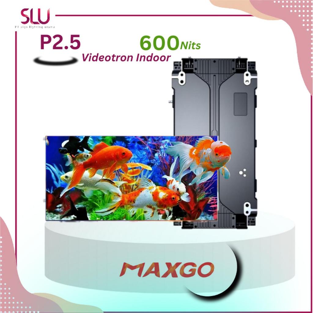 VIDEOTRON INDOOR P2.5 MODULE SMD 600 NITS LAYAR LED SERBAGUNA UNTUK RUANG PERTEMUAN & STUDIO TV