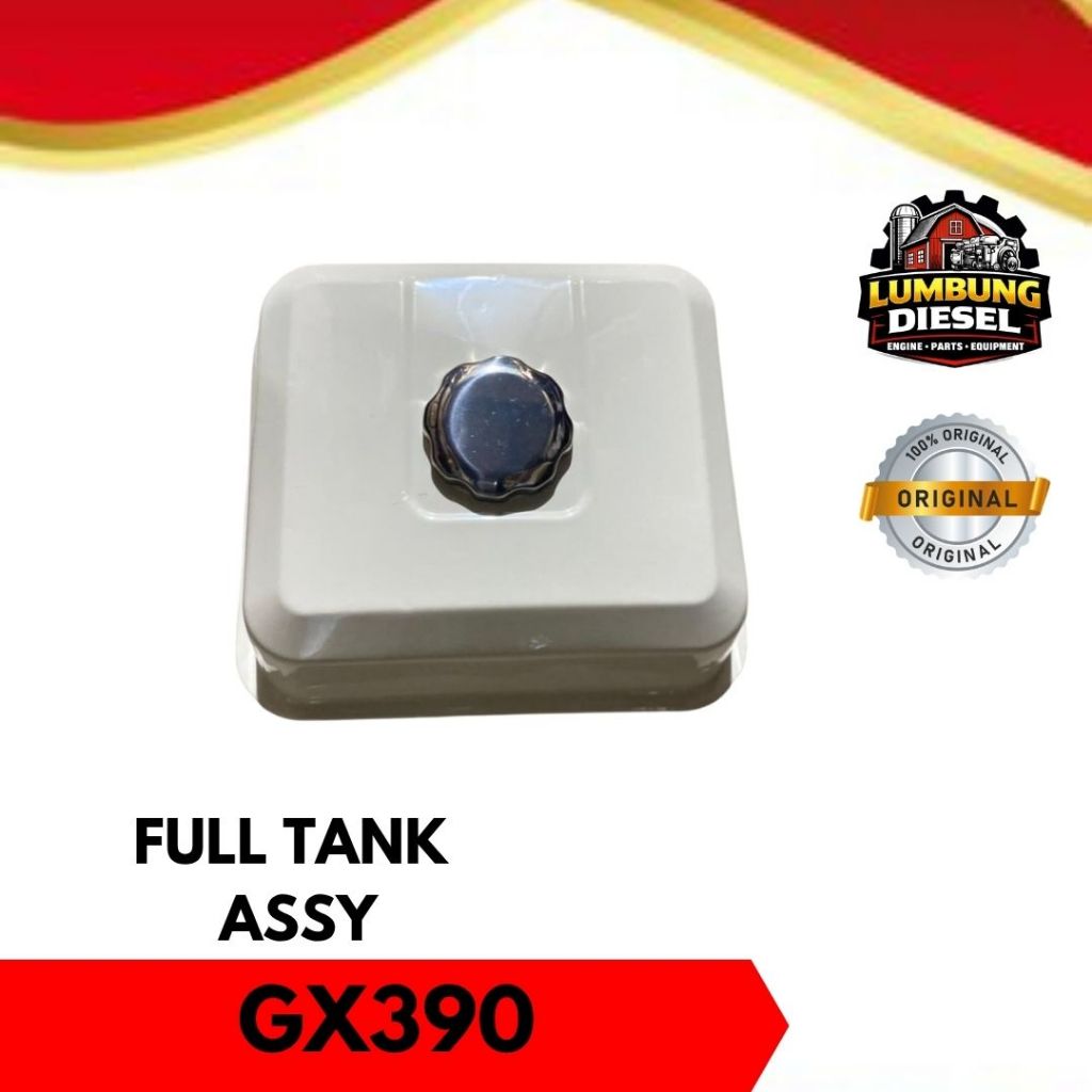 Fuel Tank Assy GX390 Original / Tangki Mesin GX390 Lengkap Tutup