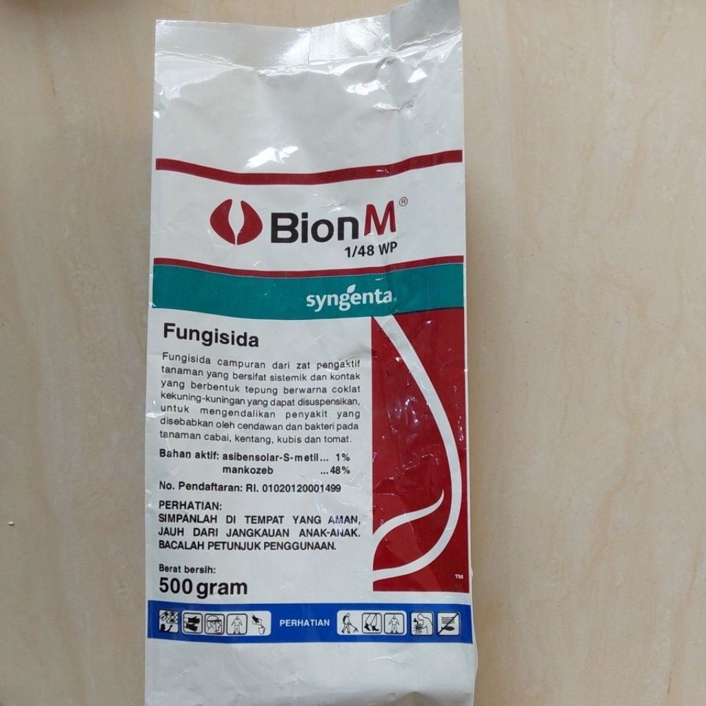 500 Gram Bion M Fungisida Kontak dan Sistemik untuk Tanaman