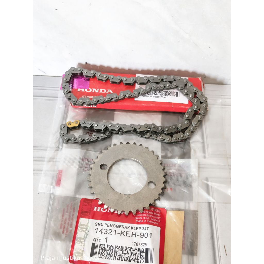 Gigi sentrik set rantai keteng honda Gl pro Gl mex Neoteck megapro lama KEH