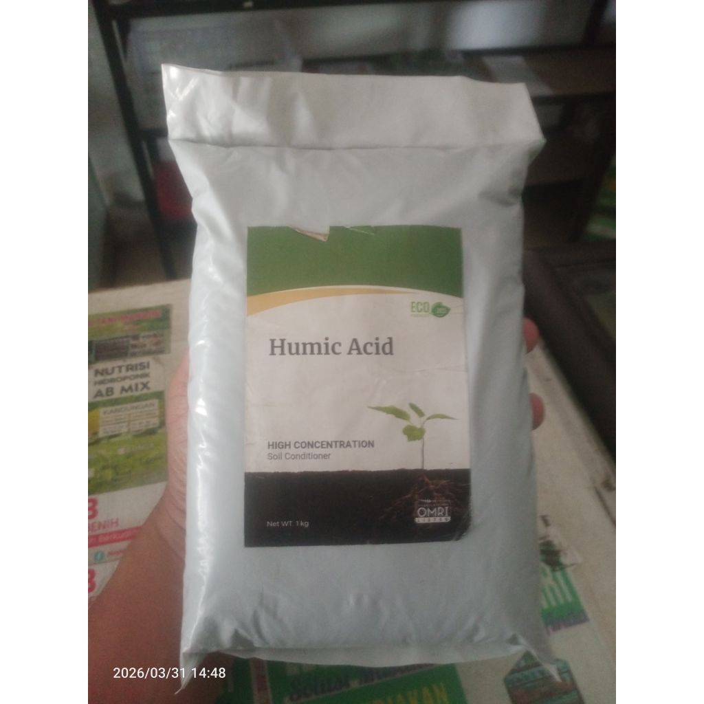 Pupuk HUMIC ACID 90 % kemasan 1 kg