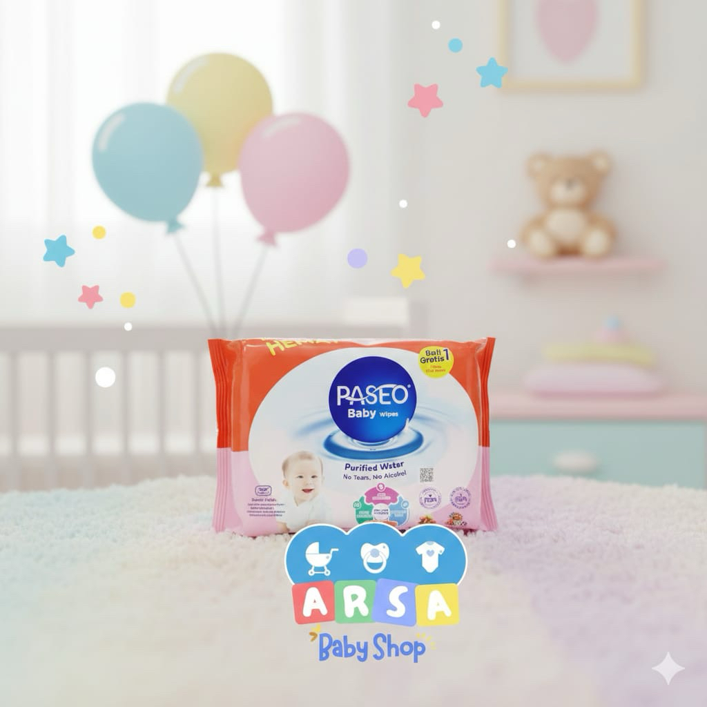 PASEO Baby Wipes Purified Water