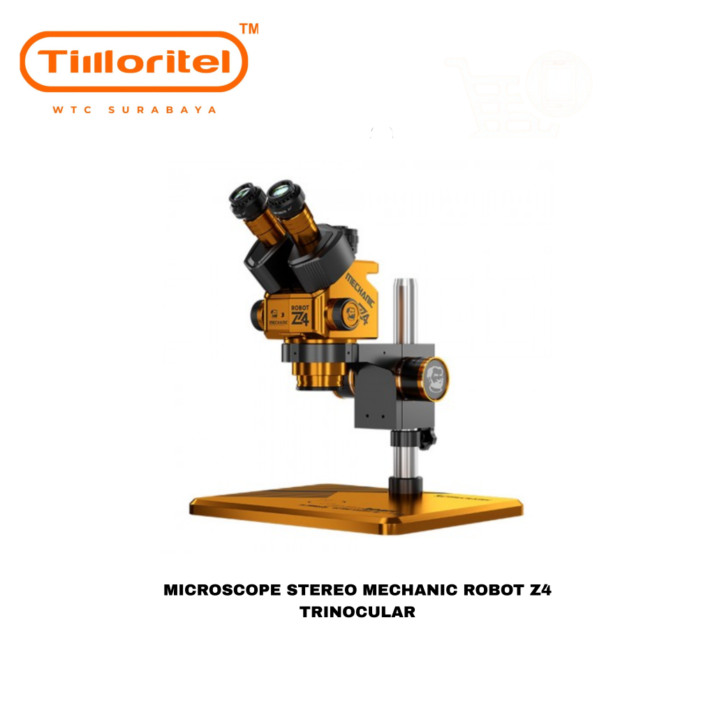 MICROSCOPE STEREO MECHANIC ROBOT Z4 TRINOCULAR