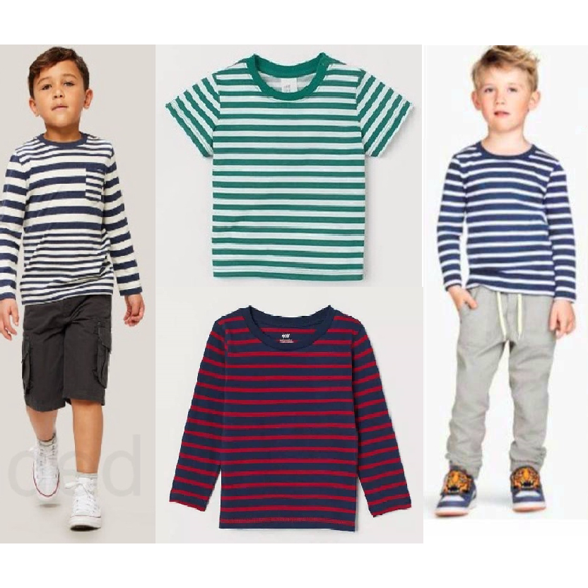 Pabrik branded HaeM tee kids H14 6 9 12 month bulan 1 2 years tahun hijau biru navy merah maroon cok