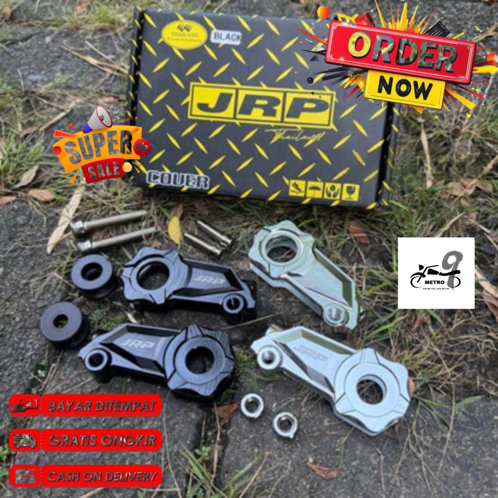 Anting-Anting Setelan Rantai RX King JRP CNC Stelan Rante RX King New + Jalu Pedok Paddock Full CNC