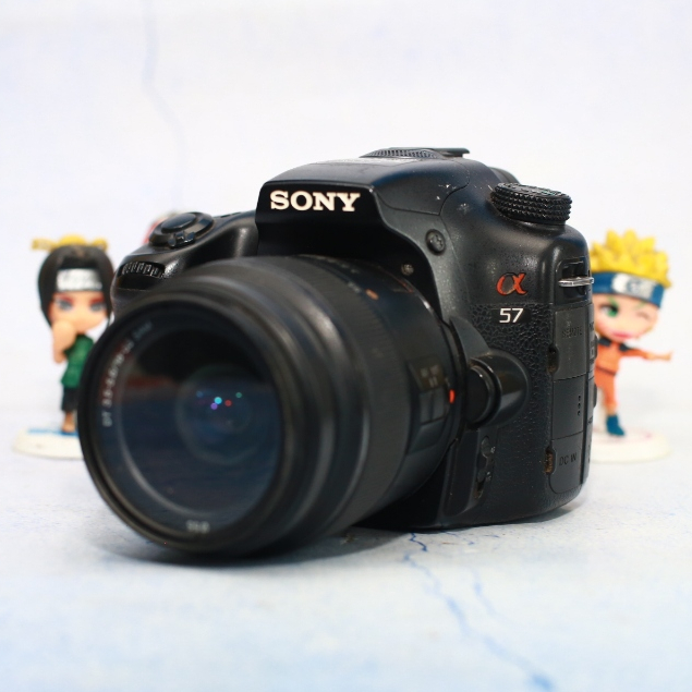 Sony A57 Lensa Kit 18-55mm Kamera DSLR High Speed 12fps - Full HD Video