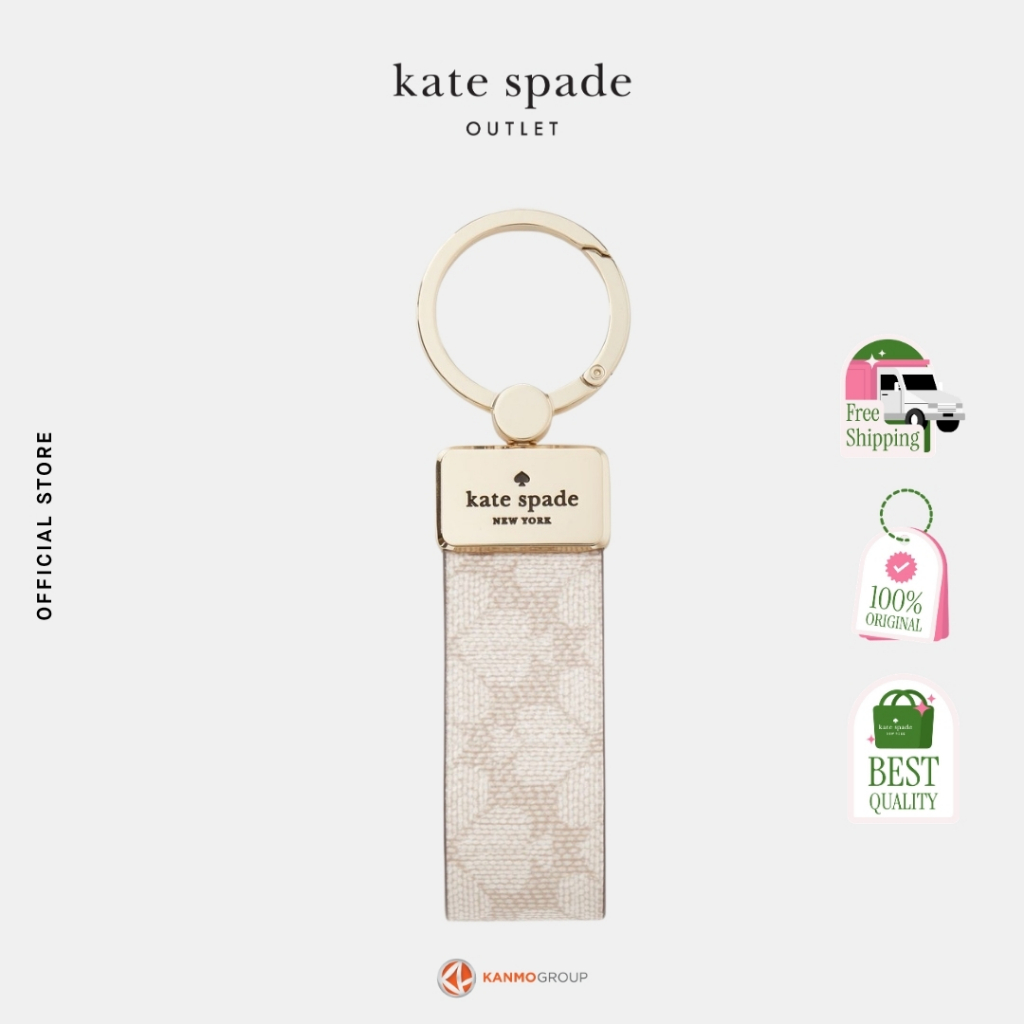Kate Spade Spade Flower Bagcharm - Gantungan Tas Wanita