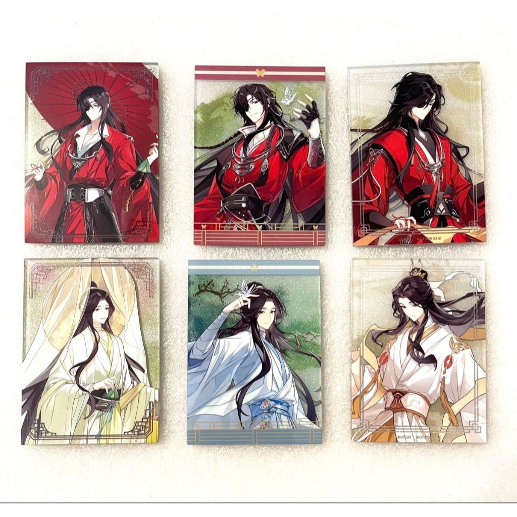 READY STOCK BL DANMEI TGCF [DIMENSION POPTOWN] Birthday Dumpling Series Thick Acrylic Card