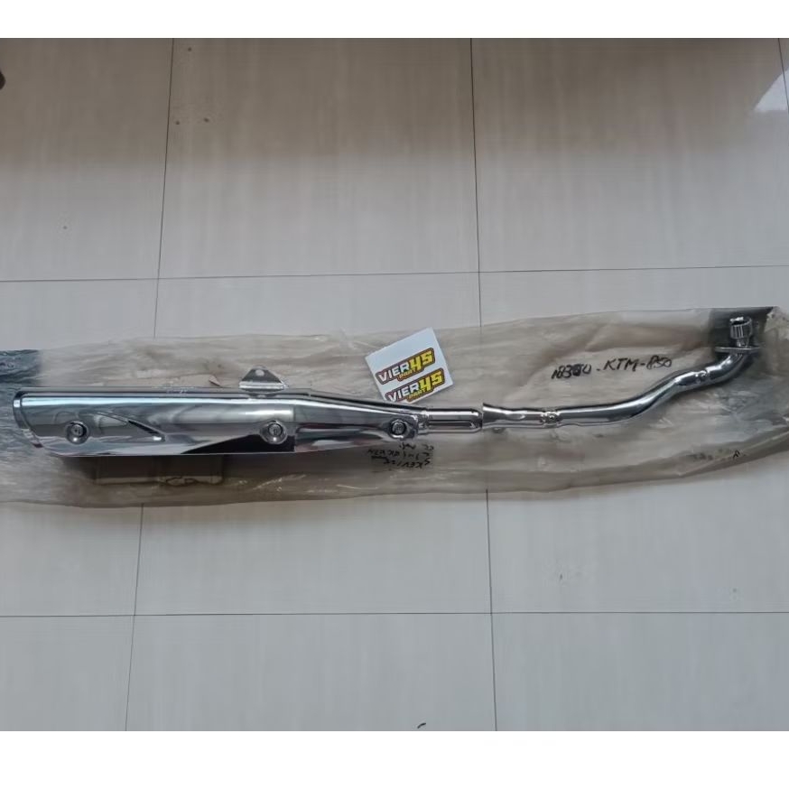 knalpot kenalpot karisma kharisma X D 125 supra x 125 lama original AHM