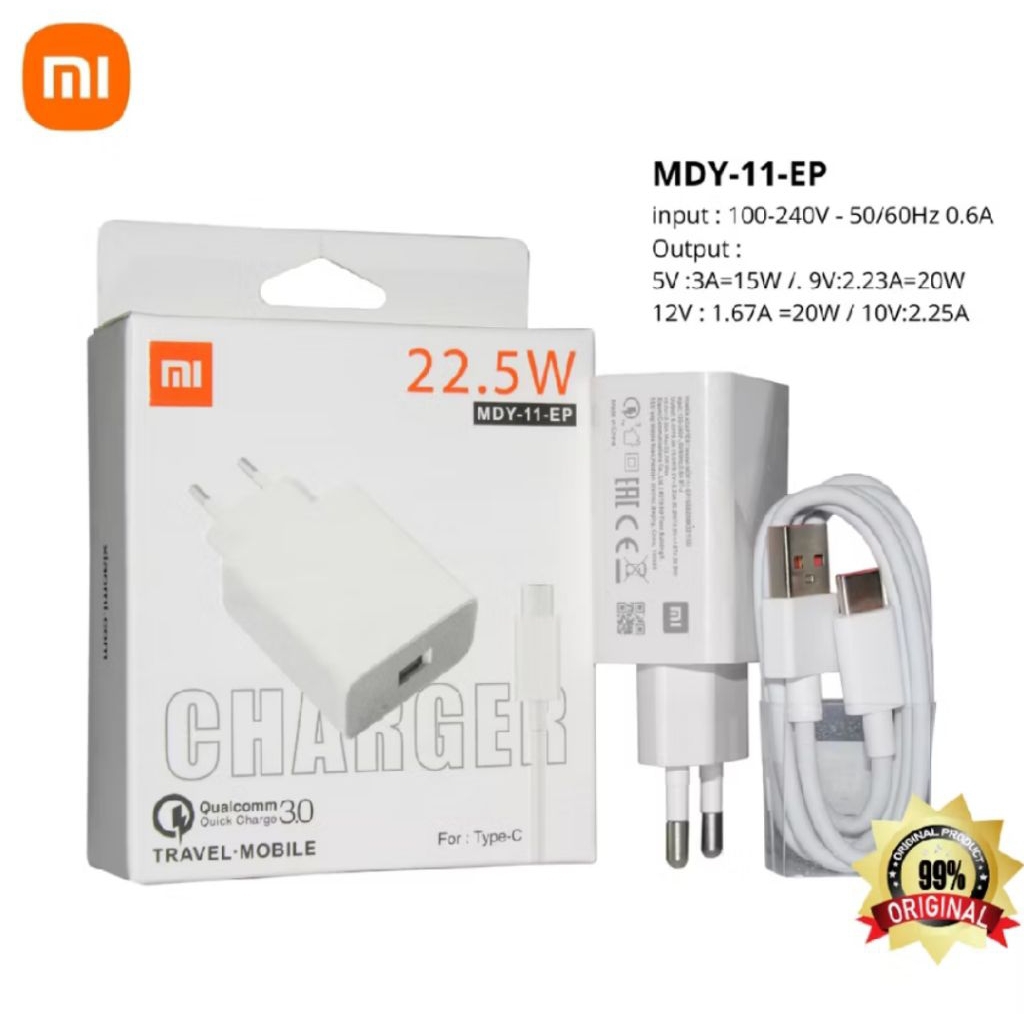Charger MI MDY-11-EP 22.5W Travel Adapter