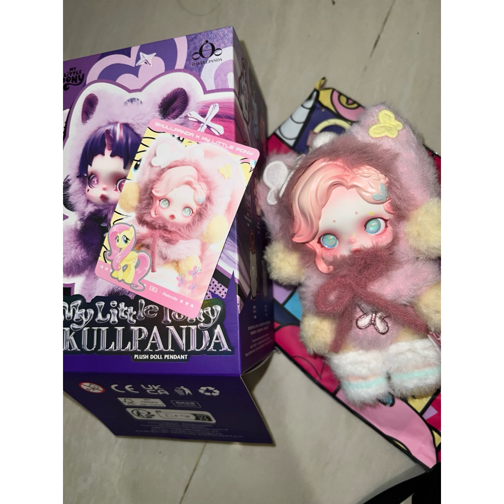 FLUTTERSHY MLP X SKULLPANDA WTS