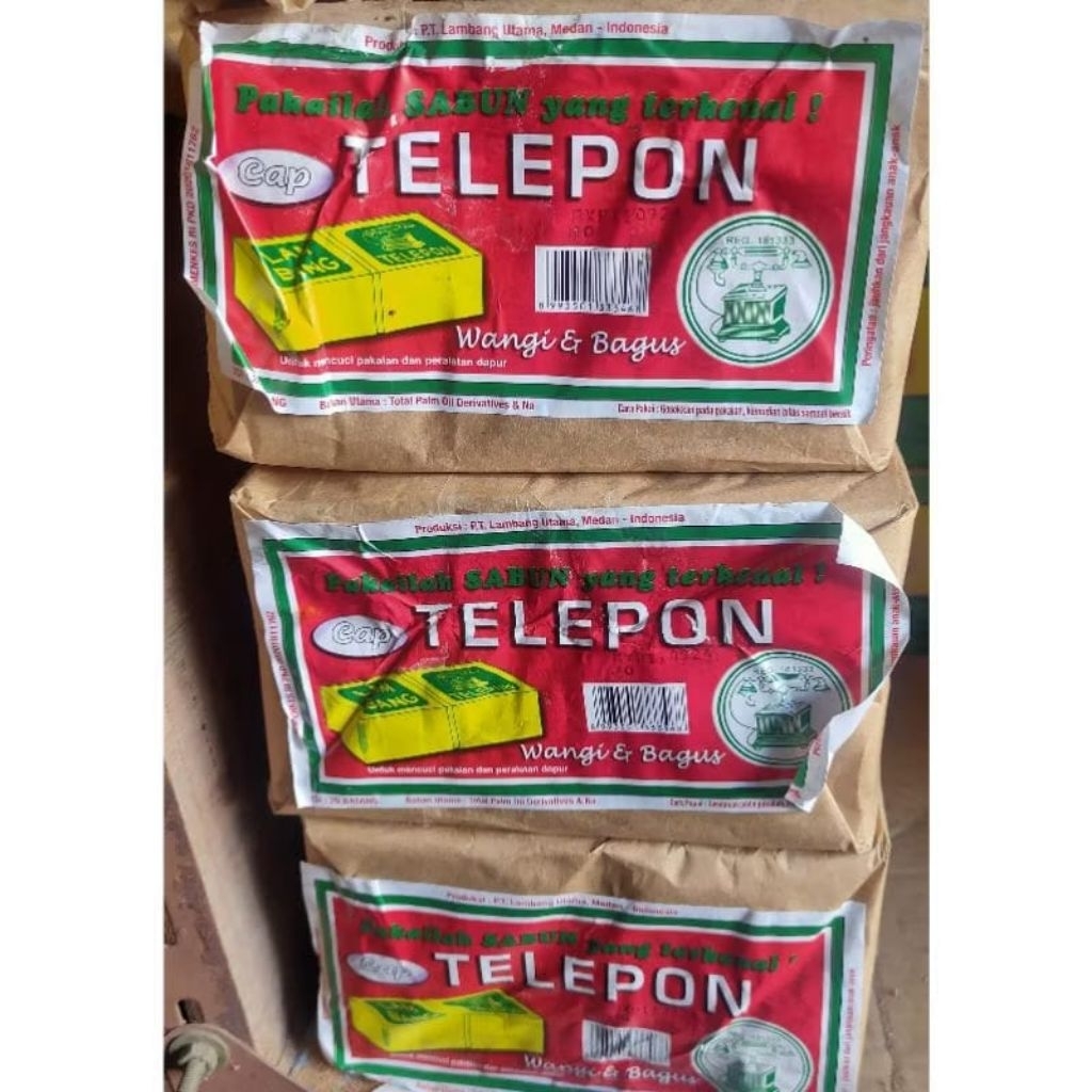 Sabun Telepon Batang - 1 Pack Isi 20 Batang
