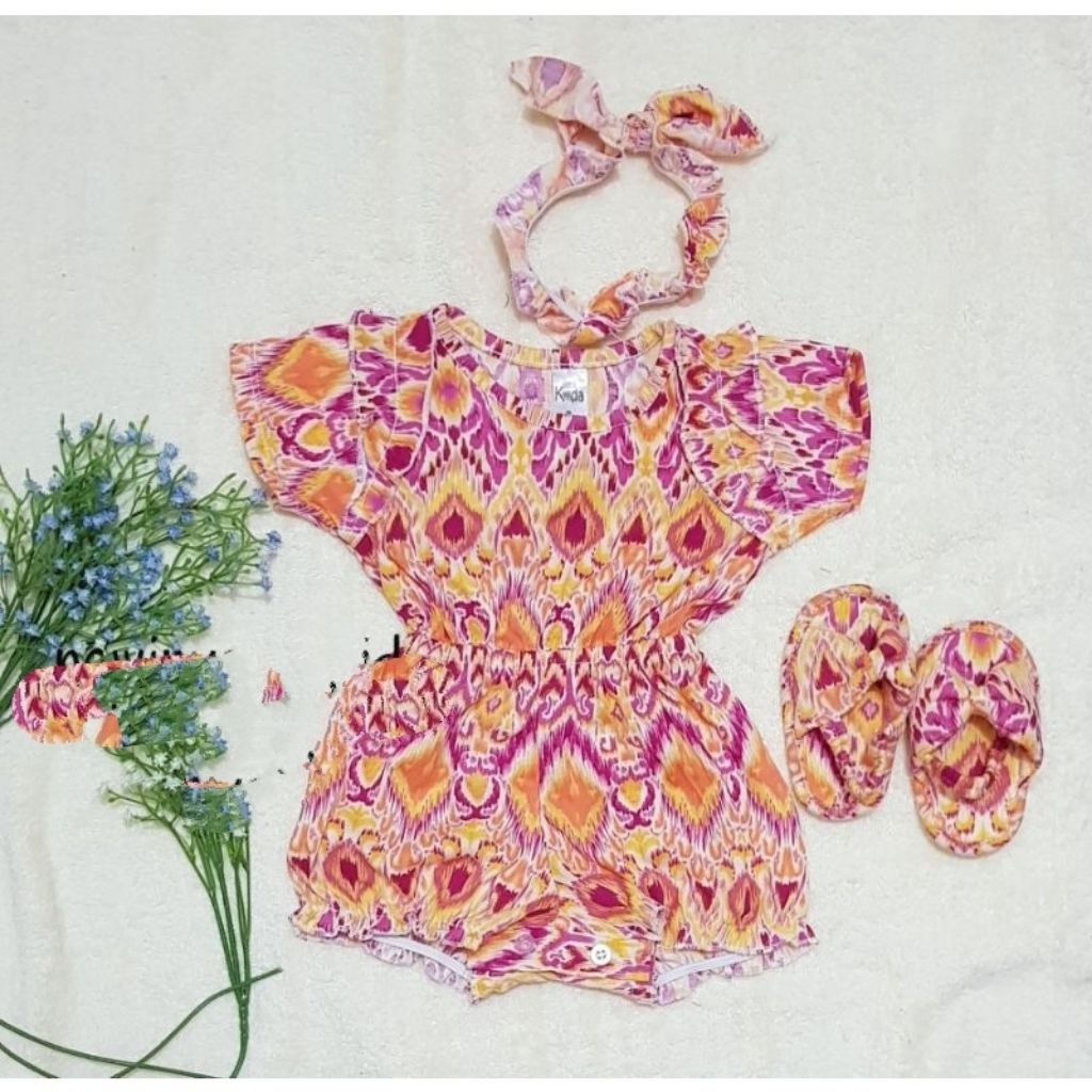 jumsuit set sendal