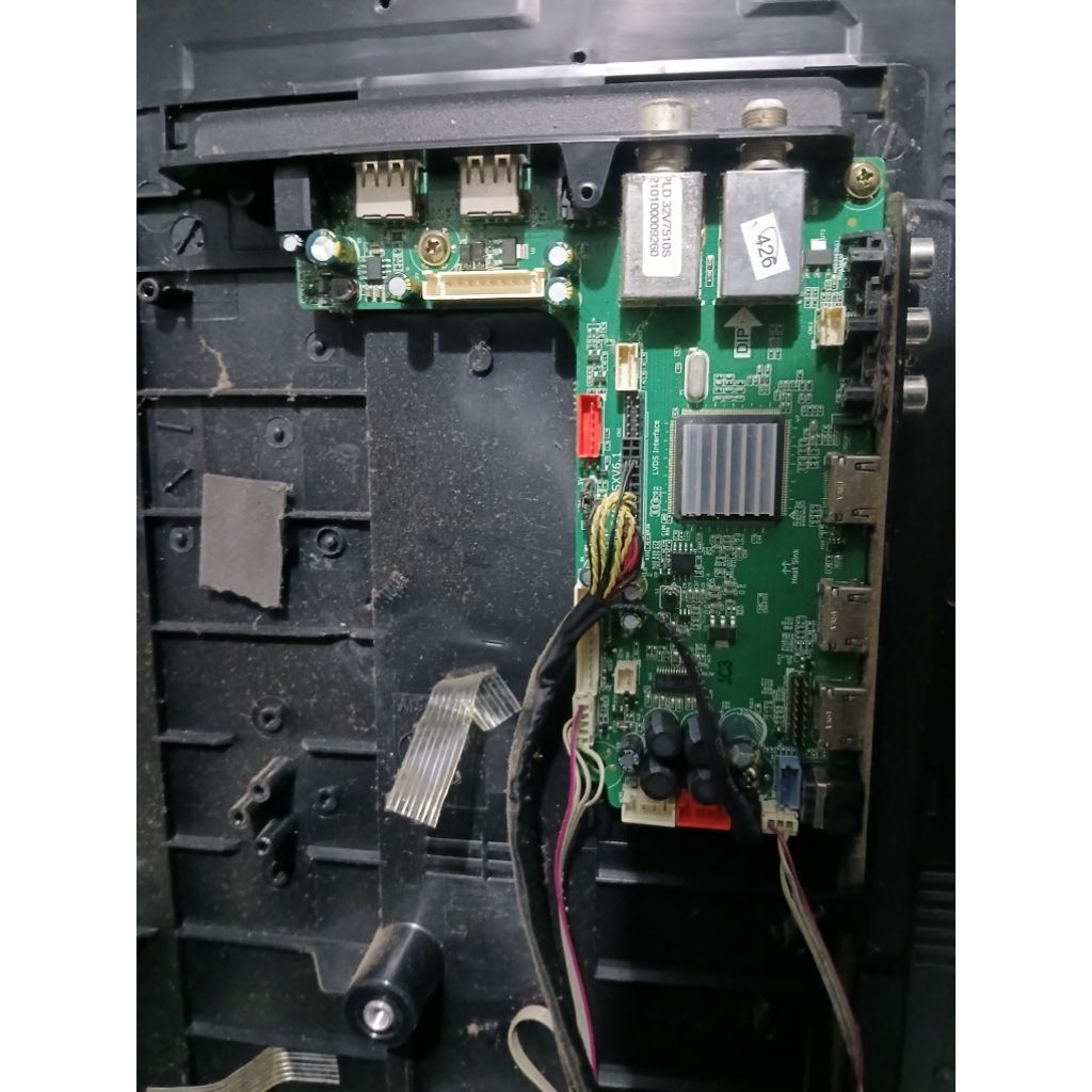 mainboard tv led polytron 32 inch pld32v7510S