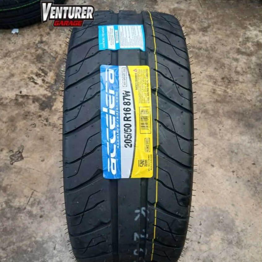 Ban Mobil Semislick 205 50 R16 ACCELERA 351 SPORT GD Ban Mobil Jazz Yaris Ban Slick R16