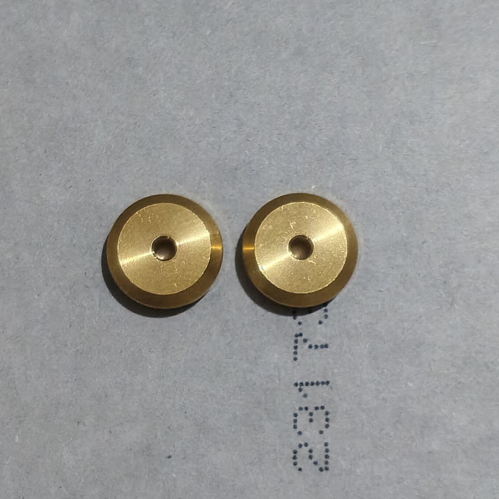Tamiya mas damper coin original / damper koin tamiya original / mass damper tamiya coin per pasang