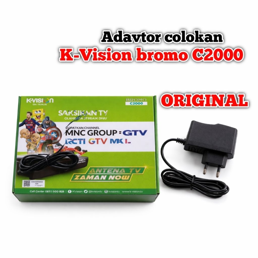 Adaptor K-Vision 12V 1A dengan Daya Tahan Tinggi