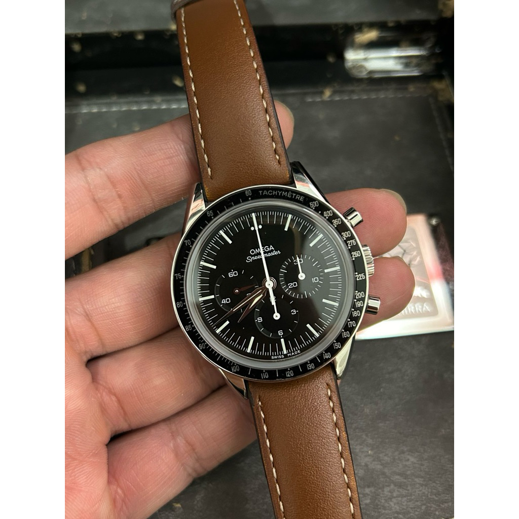 omega speedmaster fois manual wind original