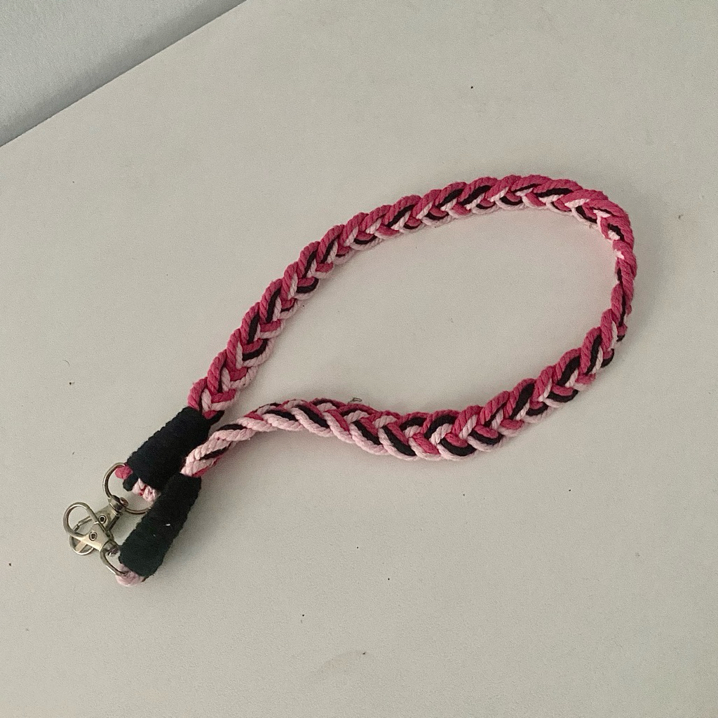 Prelove tali tas shouder bag pink fushia cute