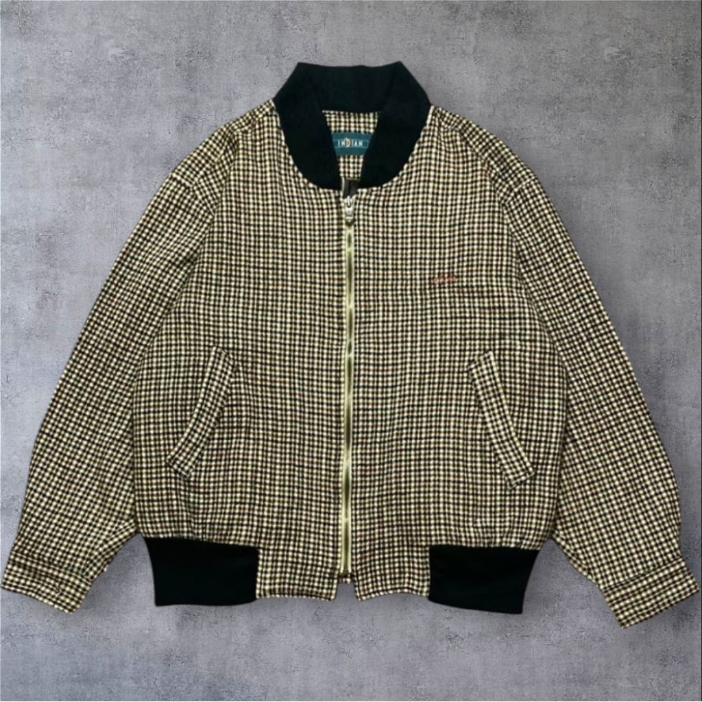 work jacket Tartan vintage by Indian scn brand original