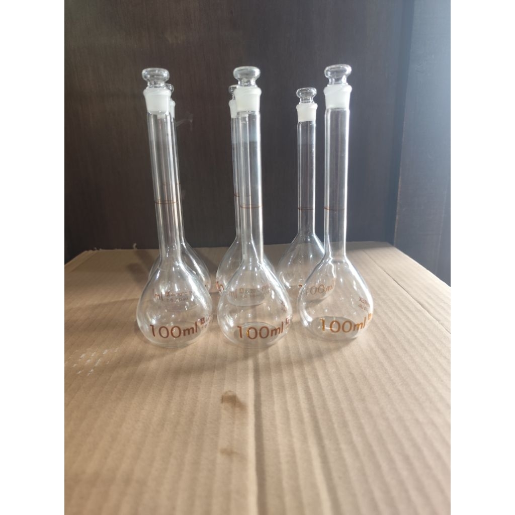 labu ukur 100 ml pyrex