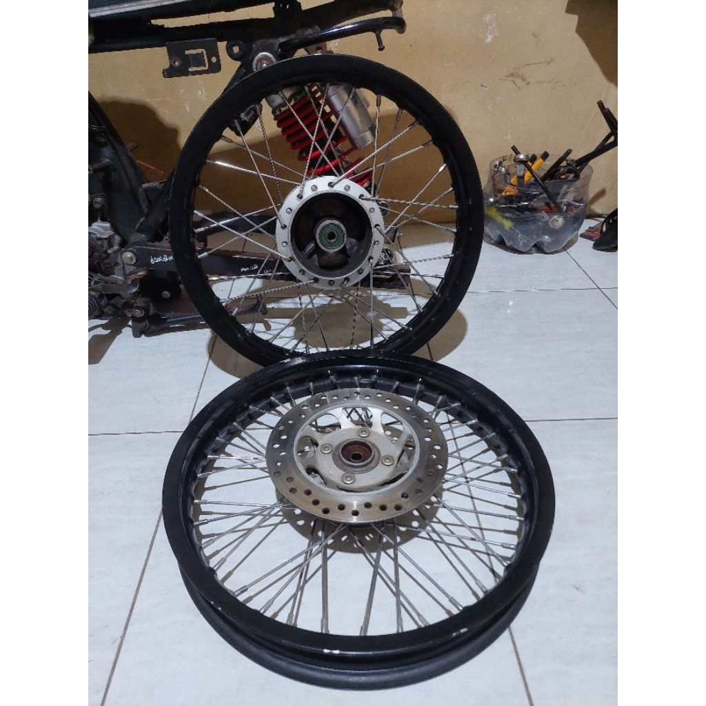 velk ring 17 tapak lebar bebek honda