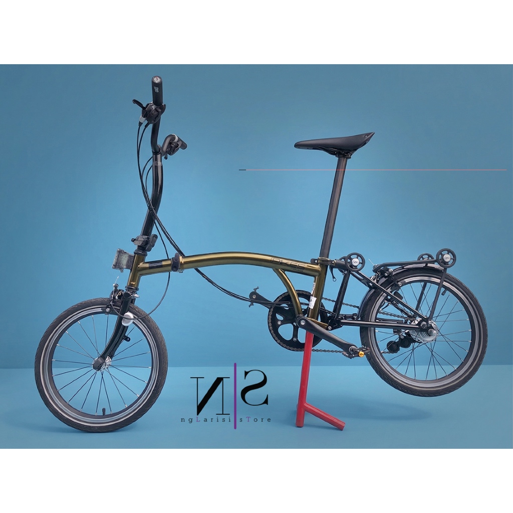 Sepeda Lipat Folding Bike Element Pikes Gen 2 Goldie not brompton 3sixty or aceoffix