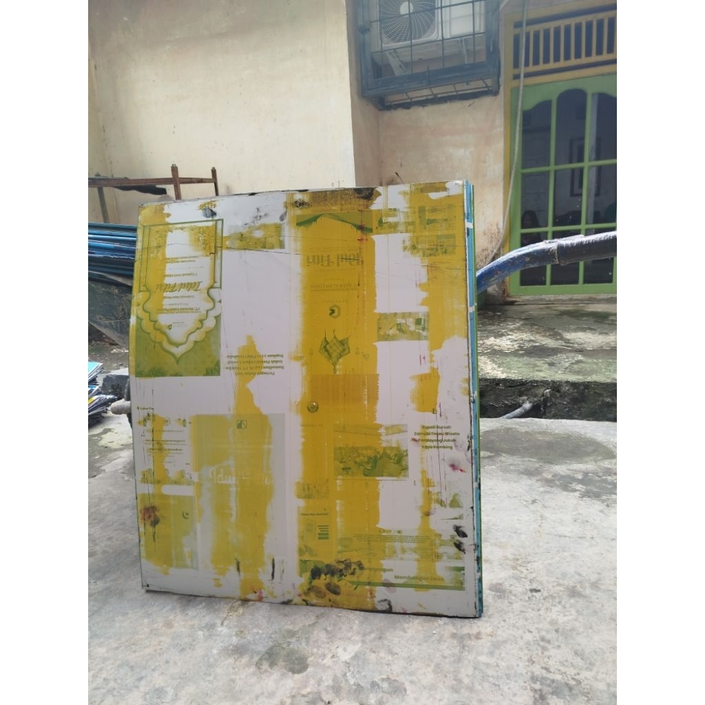 Seng alumunium plat koran