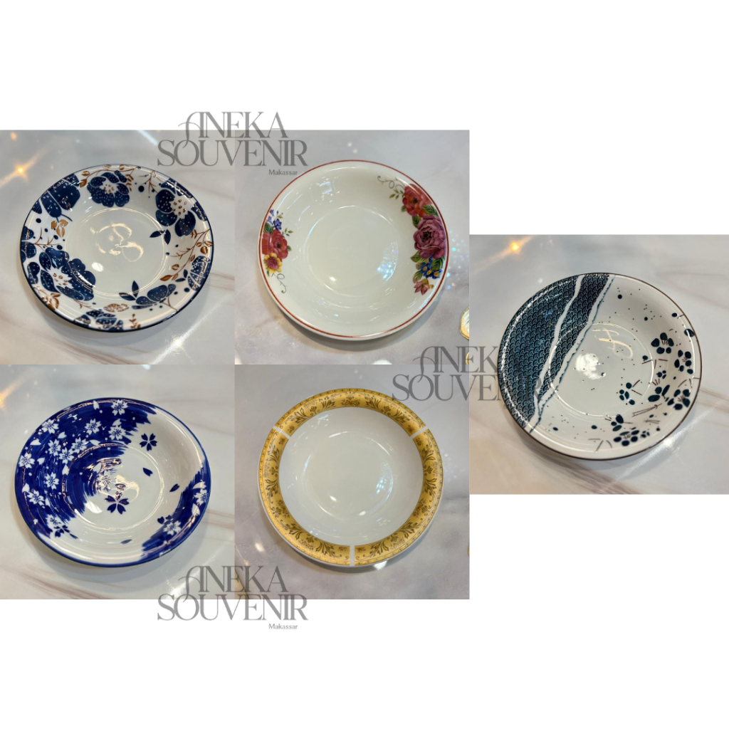 (inc. box) HAMPERS PIRING // PIRING KERAMIK // PIRING KERAMIK SNI // PIRING KOREA // MANGKOK AESTHET