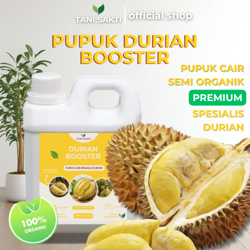 Pupuk Organik Cair Durian Cepat Berbuah Lebat Tidak Rontok Bunga Booster Durian Montong Musaking 1L