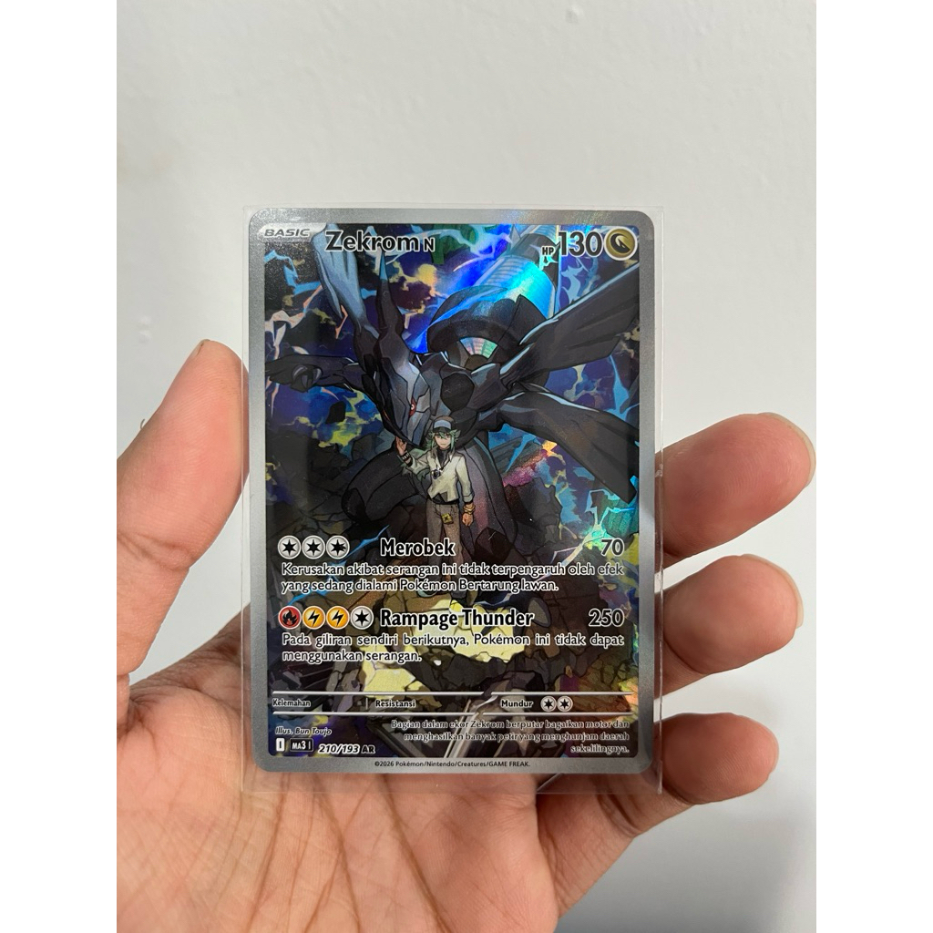 Pokemon Card - Zekrom N AR 210/193