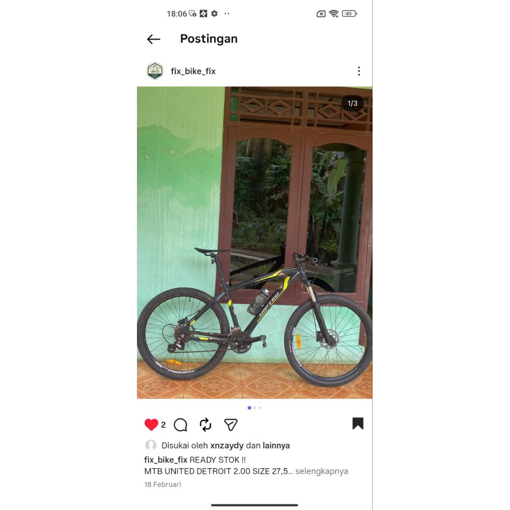 MTB united Detroit 2.00+pedal cleat carbon