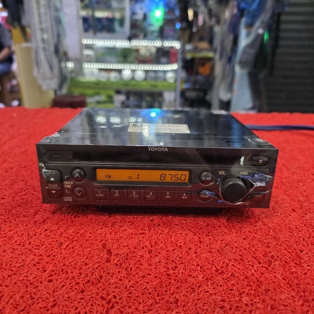 Head Unit Single Toyota Avanza 2012-2013 CD Radio FM AM