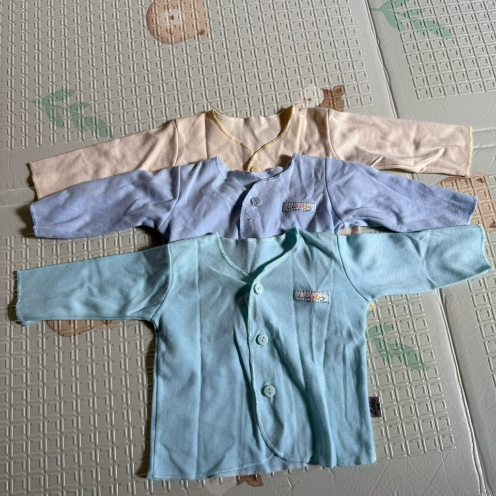 Preloved | Set baju newbron libby bedong sarung tangan bayi
