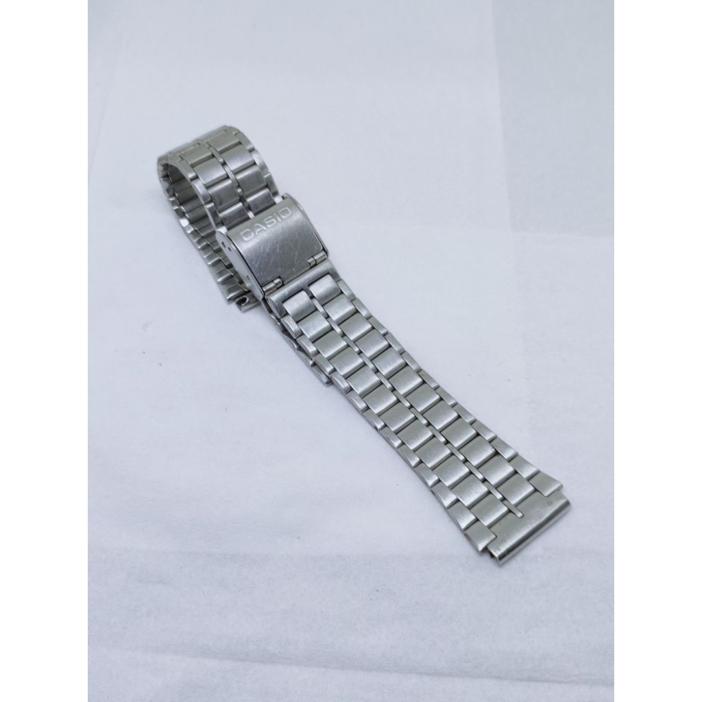 Casio vintage watch bracelet original japan 18mm rantai jam tangan casio classic part arloji lawas k