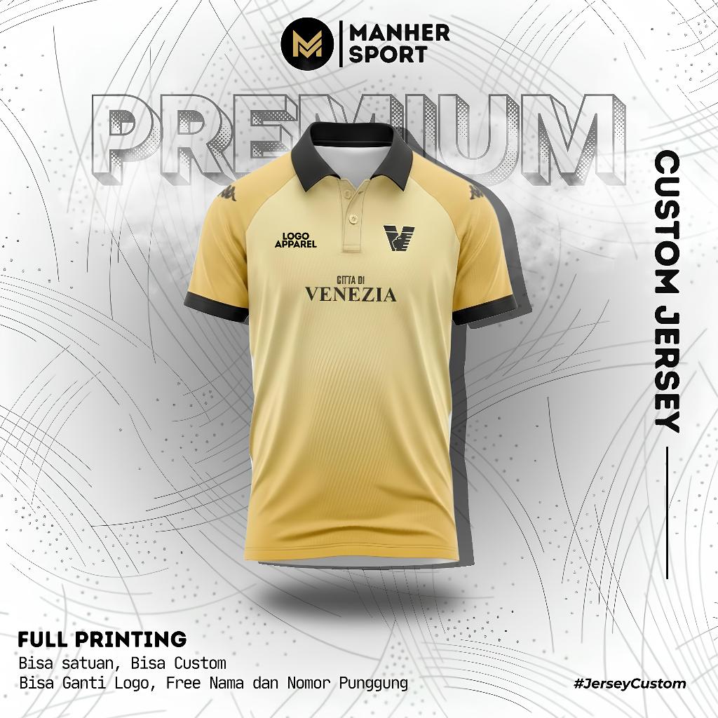 JERSEY VENEZIA 2022 2023 THIRD 3RD FULL PRINTING PREMIUM