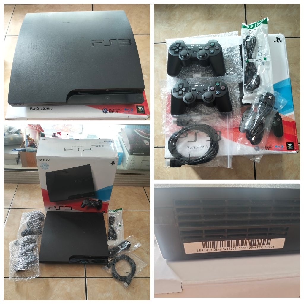 PS3 Slim seri 30xxx 500GB