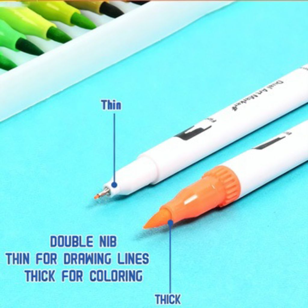 (71-100) spidol warna warni 1 set