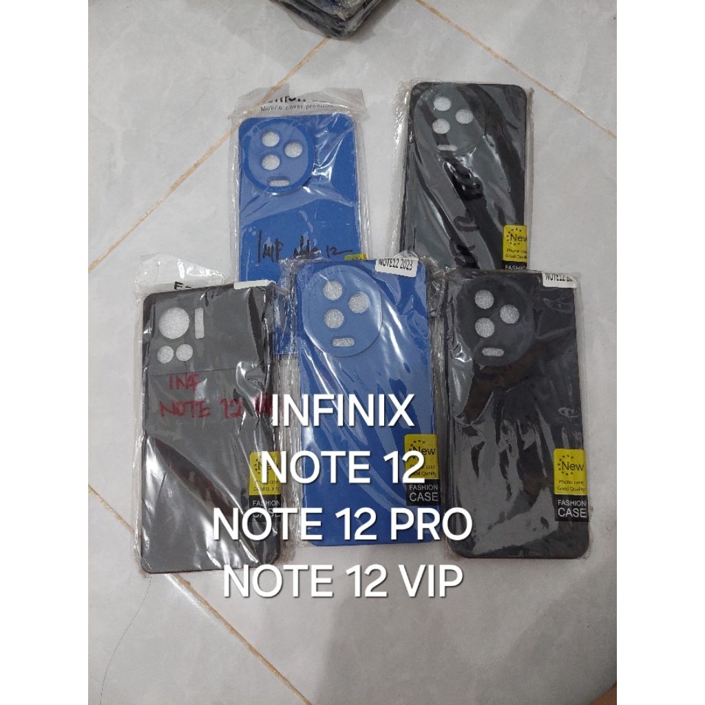 Softcase Pelindung Handphone INFINIX NOTE 12 / NOTE 12 PRO / NOTE 12 VIP