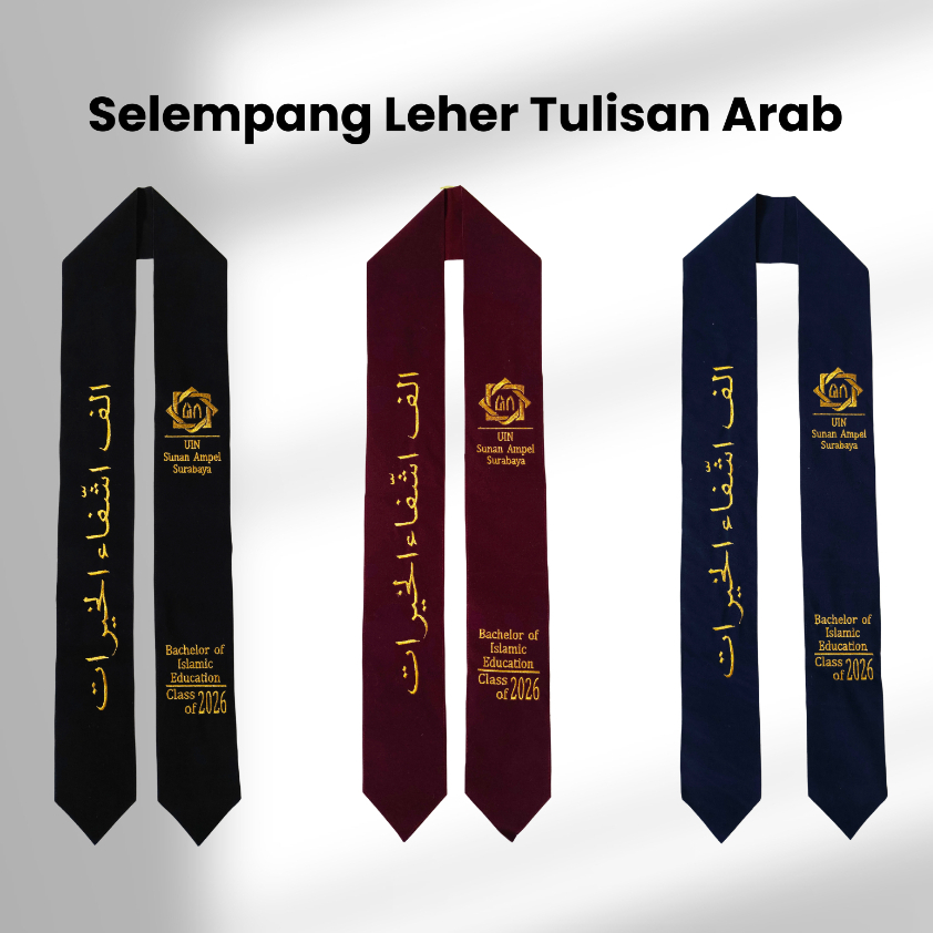 2 LAPIS BLUDRU | SELEMPANG KALUNG TULISAN ARAB