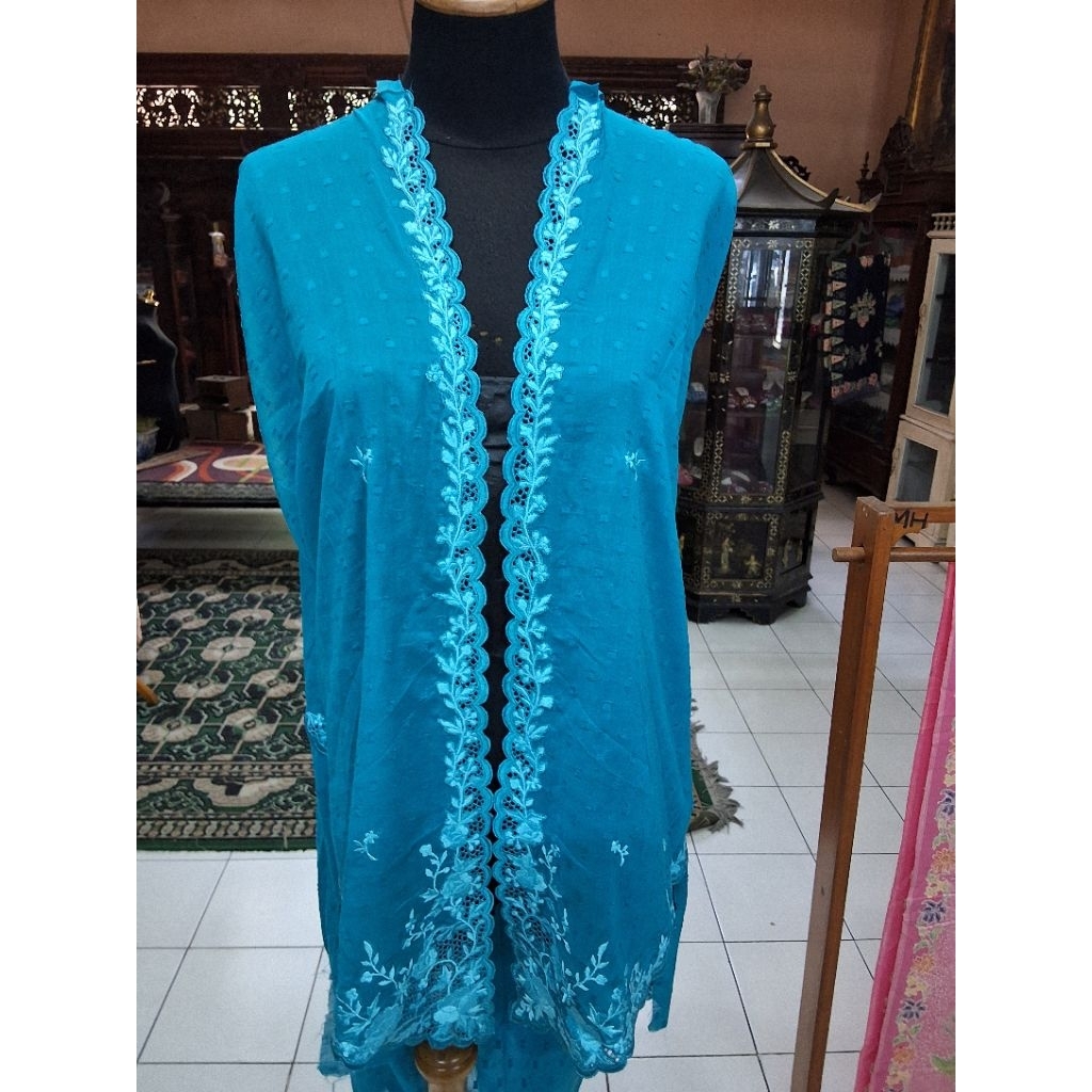 Bahan Kebaya Bordir/Bahan Kebaya Bordir Encim/Bahan Kebaya Encim/Bahan Kebaya Bordir Panjang/Bahan K
